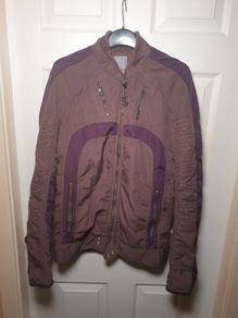 mens DIESEL bomber style jacket purple Size Large
