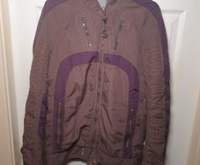 mens DIESEL bomber style jacket purple Size Large