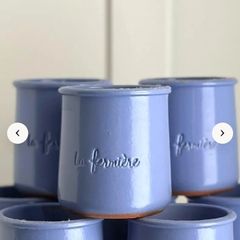 12 Terracotta Yogurt Pots