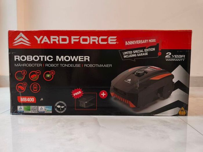 Robotic Lawnmower Yard Force MB400