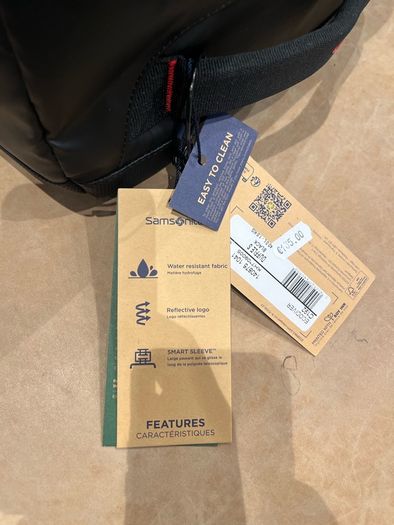 Samsonite hand luggage bag ECODIVER Duffle backpack