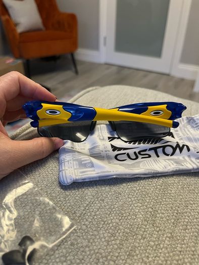 Oakley Flak Jacket XLJ Sunglasses - Blue/Yellow