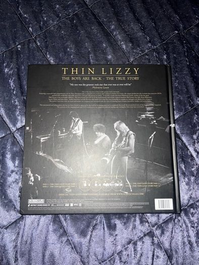 Thin Lizzy The Boys are Back (in Town) True Story Book 4 CD Set Phil Lynott