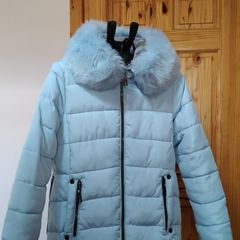 Beautiful Oceanic Blue Winter Coat (Style Italy Millano)