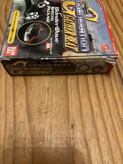 Gundam g generation wonderswan game with wonderwave