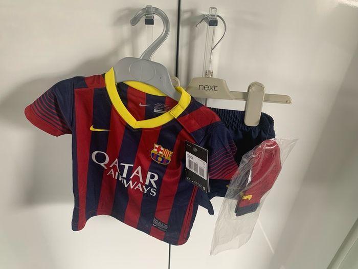 Baby 6-9mths Barcelona Authentic Jersey Shorts Socks