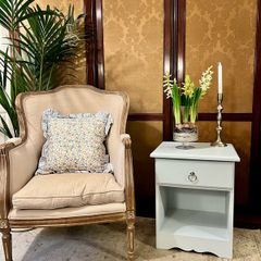 Vintage pine -painted locker