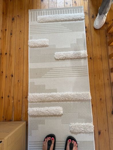 Cream Rug Runner