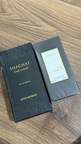 Swiss Arabian oud aswad shaghaf and brandy roja vanille perfume new