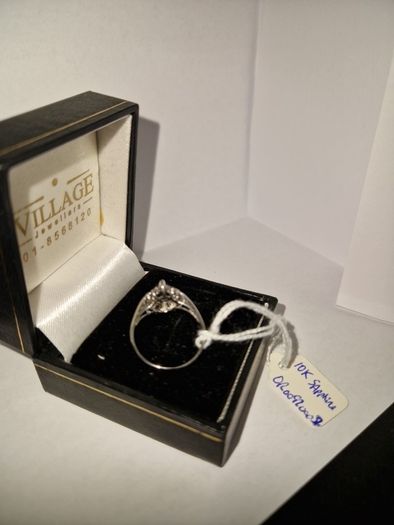 10k white gold