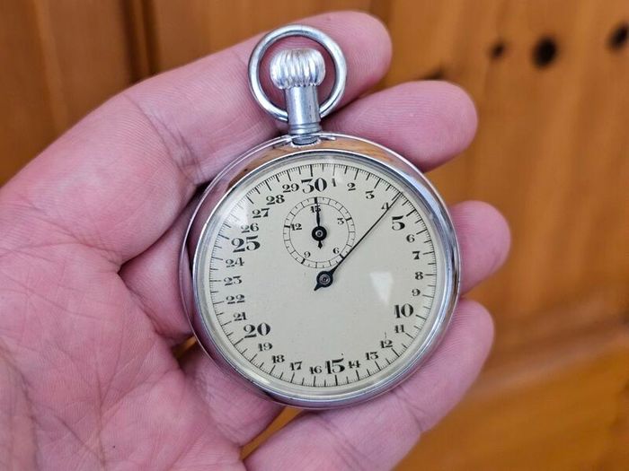 Vintage 1950s Pocket Watch Stop Watch German made