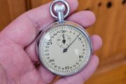 Vintage 1950s Pocket Watch Stop Watch German made