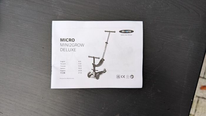 Micro Mini2Grow Deluxe Magic 4-in-1 Scooter