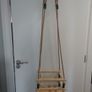 Wooden baby swing seat Image 3