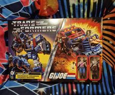 Hasbro Transformers x GI Joe Soundwave Thunder Machine + Ravage New Action Figure