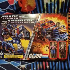 Hasbro Transformers x GI Joe Soundwave Thunder Machine + Ravage New Action Figure