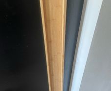 2 bamboo shelves