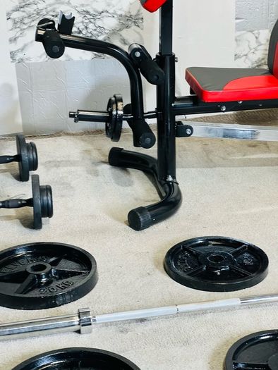 Usf Olympic Weight Becnch Weight Barbell Dumbbells