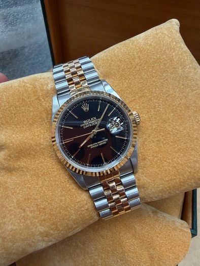 Rolex Datejust 12633 Black Dial 36mm Full Set Immaculate