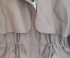 River island hooded trench coat