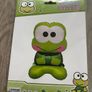 Kids birthday party Frog Foil Balloon 62cm Image 2