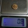 US Miniature 24K Gold Plated Token Image 5