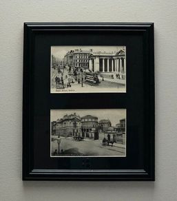 Framed Vintage Dublin Postcards Historic Dublin Wall Art