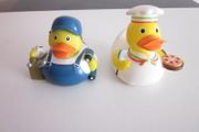 Repairman and Pizzaman Rubber Ducks