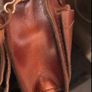 Leather Wrist Bag Image 2