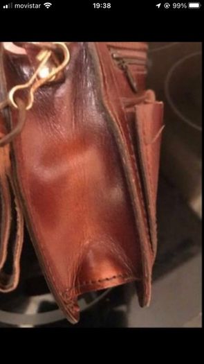 Leather Wrist Bag