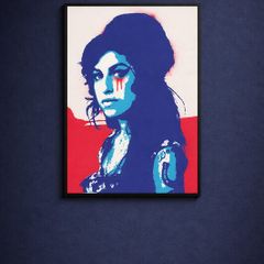 Unique Limited Edition Amy Winehouse Inspired Canvas - Free Post