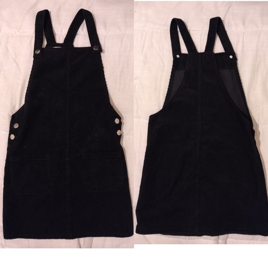 Pinafore Corduroy Dress