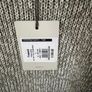 Luxury Italian designer Transit knit jumper/top in cotton and linen with a two tone colour scheme in off white and olive green brand new Image 2