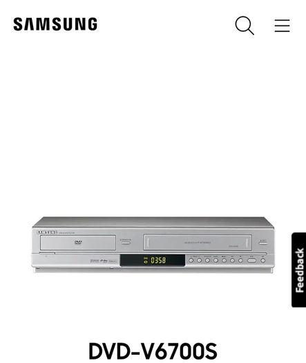 DVD & VCR combo