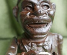 Antique Cast Iron Money Box