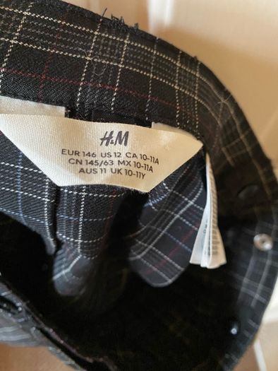 skirt girl h&m black