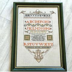 Embroidered Sampler
