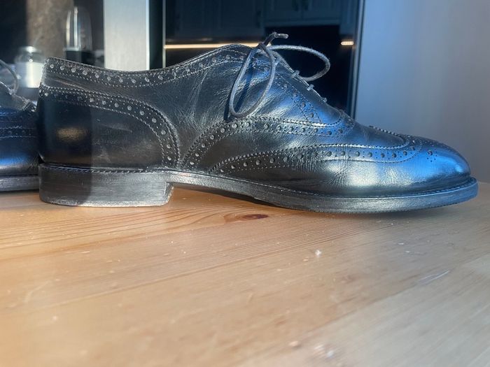 44 Alden wingtip oxfords