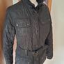 Barbour Black/Grey Jacket Size 12 Image 3