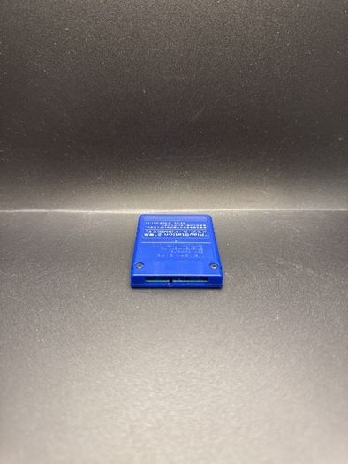 Ps2 Sony Official Gundam Z Blue Memory Card