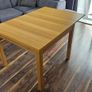 Ikea bjursta  extendable table + 3 ikea borje chairs Image 9