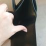LOUIS VUITTONBlack Electric Epi Leather Joey Wallet Image 7
