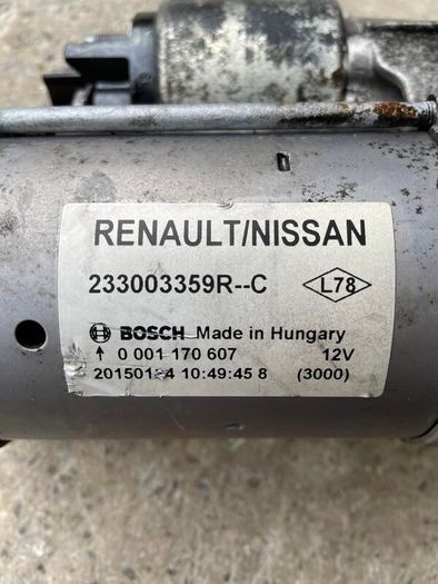 Renault / Nissan Starter motor 1.6 DCI (Stop/Start), 2nd PRICE DROP