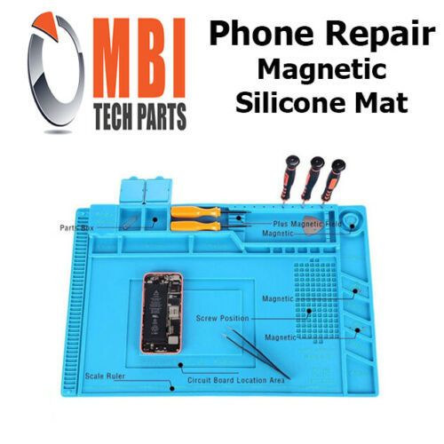 Phone Repair Magnetic Heat Resistant Silicone Working Mat Anti Static S160