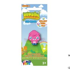 Corgi Moshi Monsters Series 1 Pin Badge Brand New In Packet