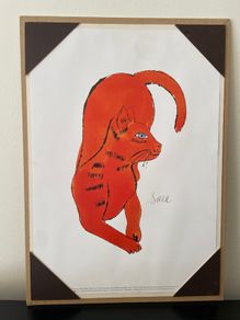 Andy Warhol Cat Prints