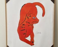 Andy Warhol Cat Prints