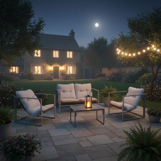 Roma 4 Piece Garden Furniture Set Free delivery