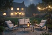 Roma 4 Piece Garden Furniture Set Free delivery