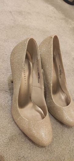 Ladies sparkly shoes M&S collection size 7- brand new